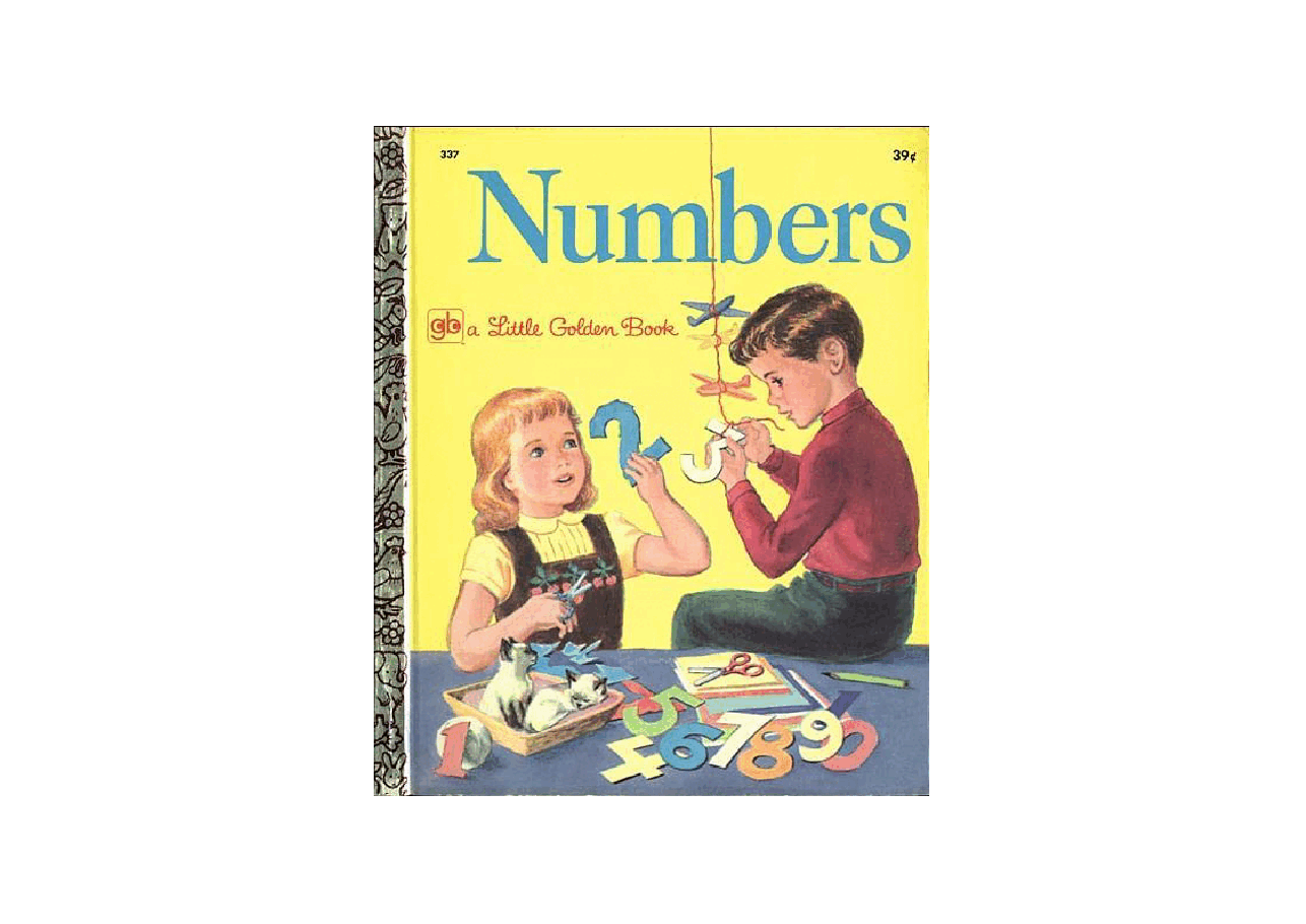 名家精选英语绘本Little Golden Book 0337 Numbers - What They Look Like and What They Do (Little Golden Book 337) (19.pdf,第1页预览