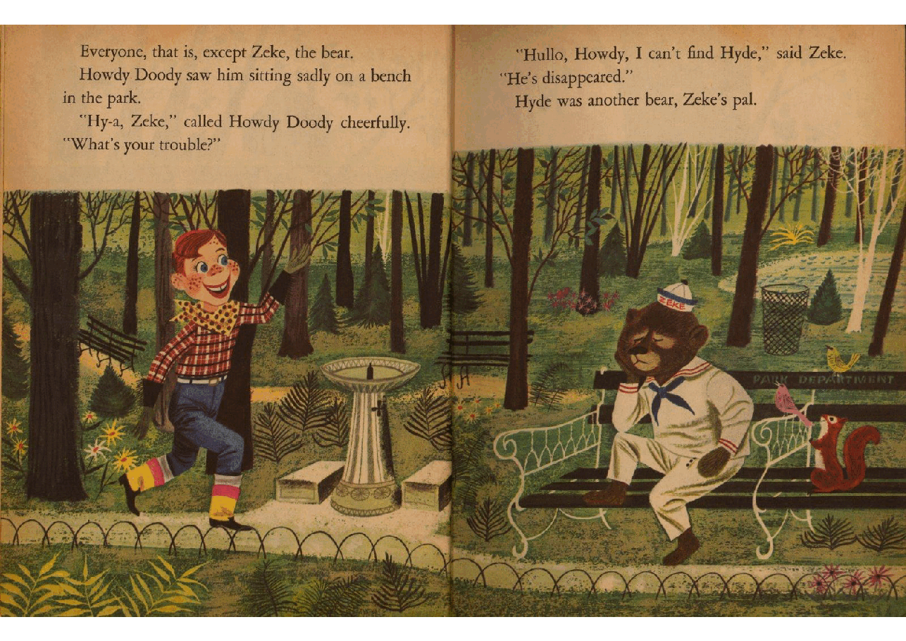 名家精选英语绘本Little Golden Book 0252 - Howdy Doody's Animal Friends (1956) (goldengems).pdf,第4页预览