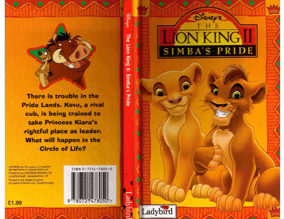 启蒙英语绘本lionkingii.pdf,第1页预览