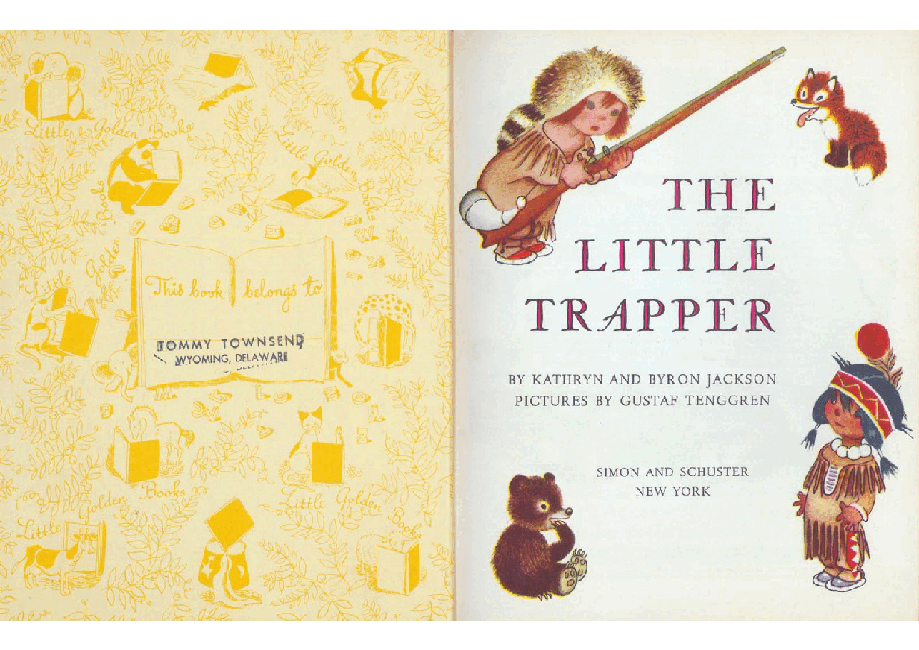 名家精选英语绘本Little Golden Book The Little Trapper (1950) (goldengems).pdf,第2页预览