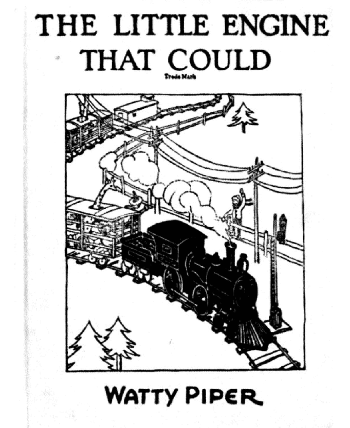 高清彩绘英文原版绘本The Little Engine That Could.pdf,第1页预览