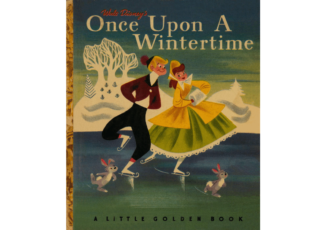 名家精选英语绘本A Little Golden Book D012 - Walt Disney's Once Upon A Wintertime (1948) (goldengems).pdf,第1页预览