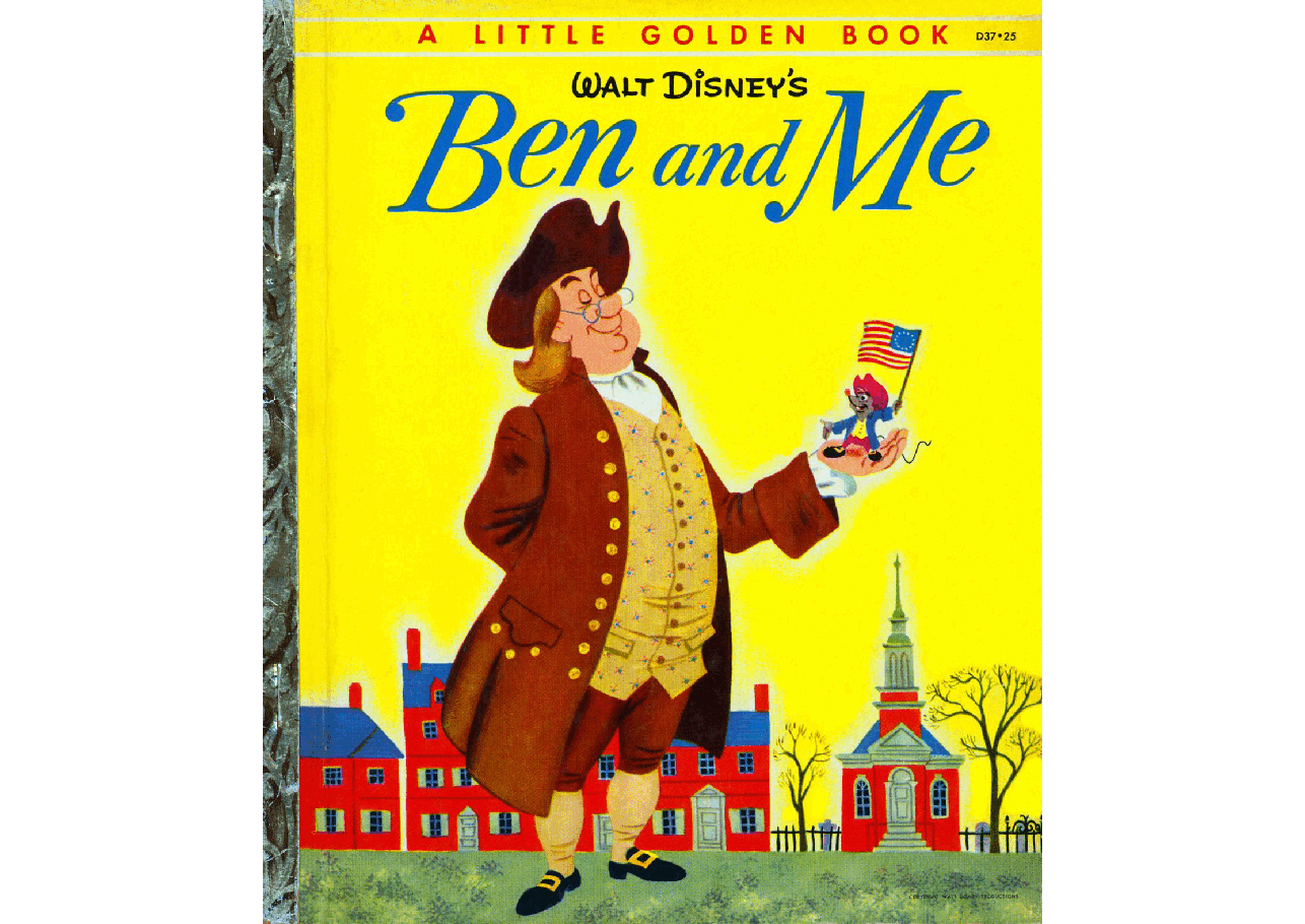 名家精选英语绘本A little Golden book Walt Disney's Ben and Me (1954) (Little Golden Book) (goldengems).pdf，第1页预览