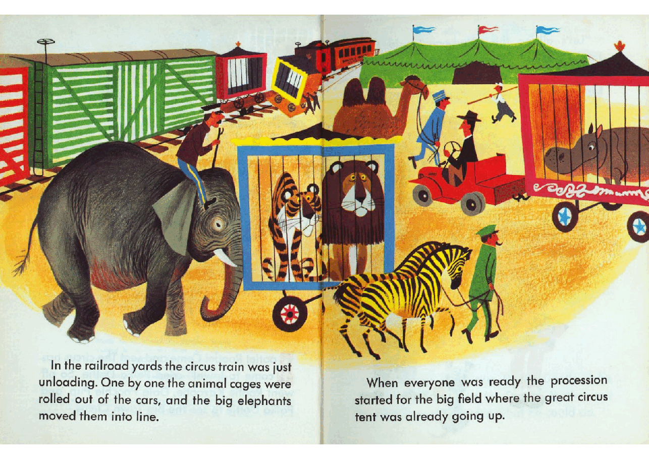 名家精选英语绘本Little Golden Book 0226 Rootie Kazootie Joins the Circus (1955) (Little Golden Book) (goldengems).pdf,第4页预览