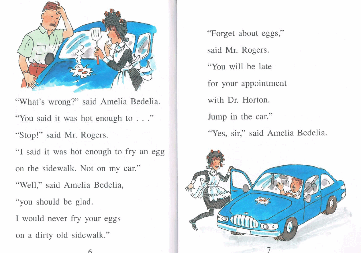 糊涂的女佣系列英文绘本Calling Doctor Amelia Bedelia.pdf,第3页预览