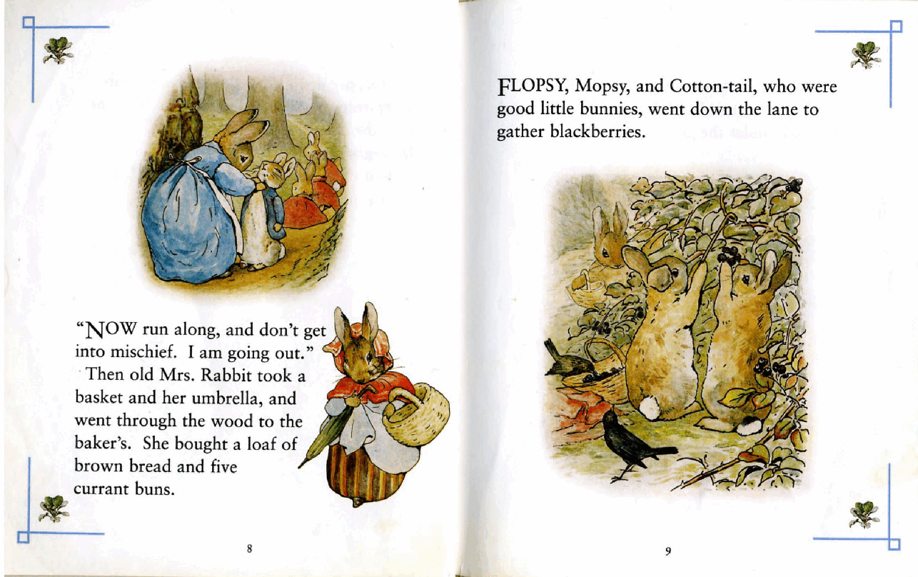 高清彩绘英文原版绘本The.Tale.of.Peter.Rabbit.pdf,第4页预览