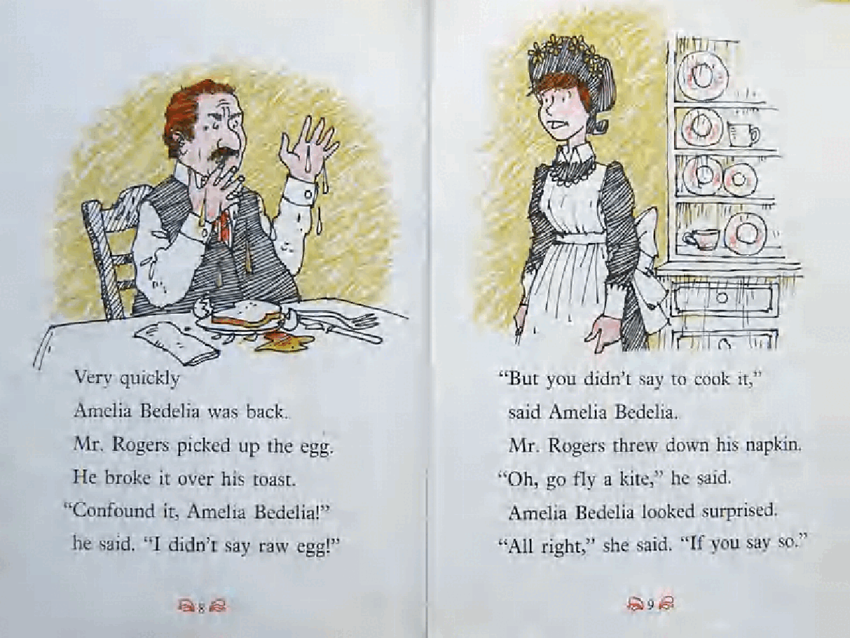 糊涂的女佣系列英文绘本Good Work,Amelia Bedelia .pdf,第4页预览