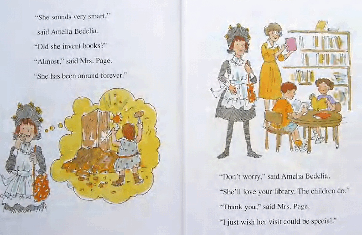 糊涂的女佣系列英文绘本Amelia Bedelia,Bookworm.pdf，第4页预览