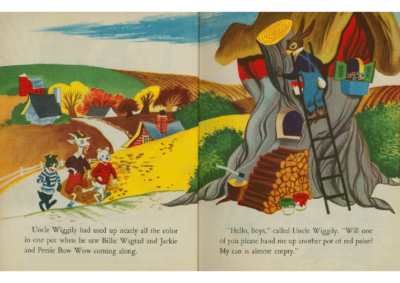 名家精选英语绘本Little Golden Book 0148 - Uncle Wiggily (1953) (goldengems).pdf，第4页预览
