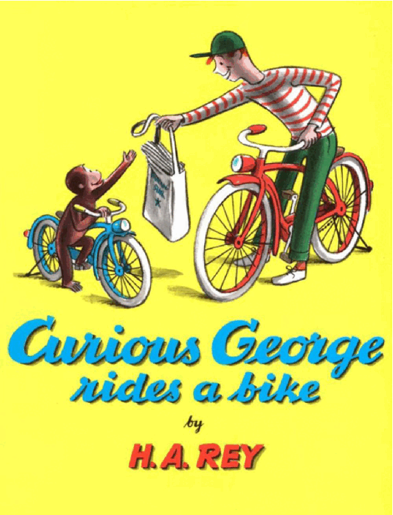 好奇的乔治英文绘本系列Curious George Rides a Bike.pdf,第1页预览