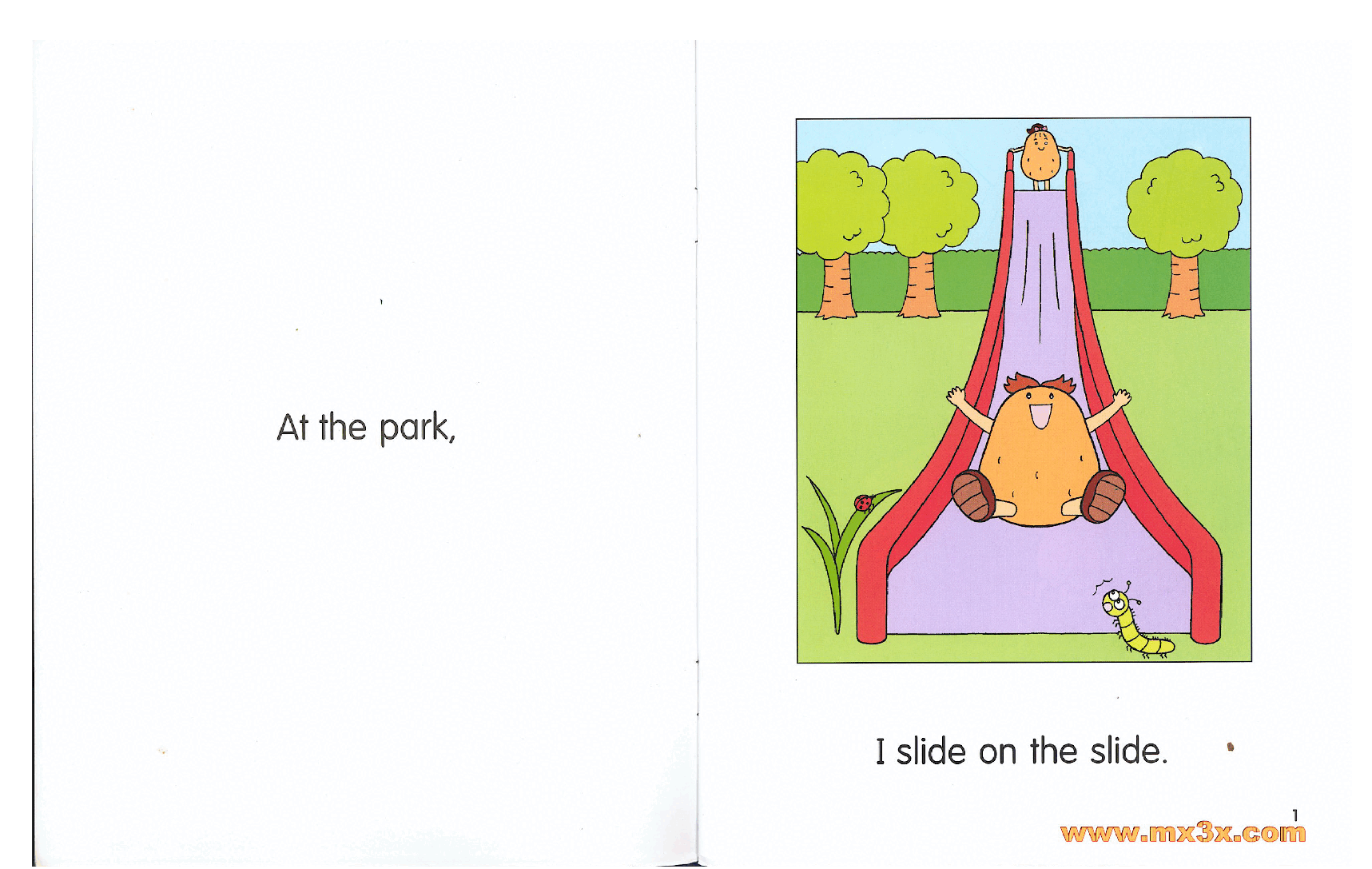 牛津马铃薯小子英文绘本Potato Pals 1C-at park.pdf,第2页预览