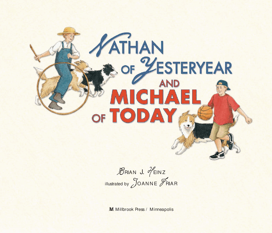 时间的流转英语绘本Nathan of Yesteryear and Michael of Today.pdf,第2页预览