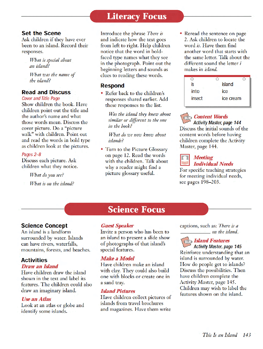 国家地理少儿百科入门级Emergent15 this is an island 教学指导.pdf,第2页预览