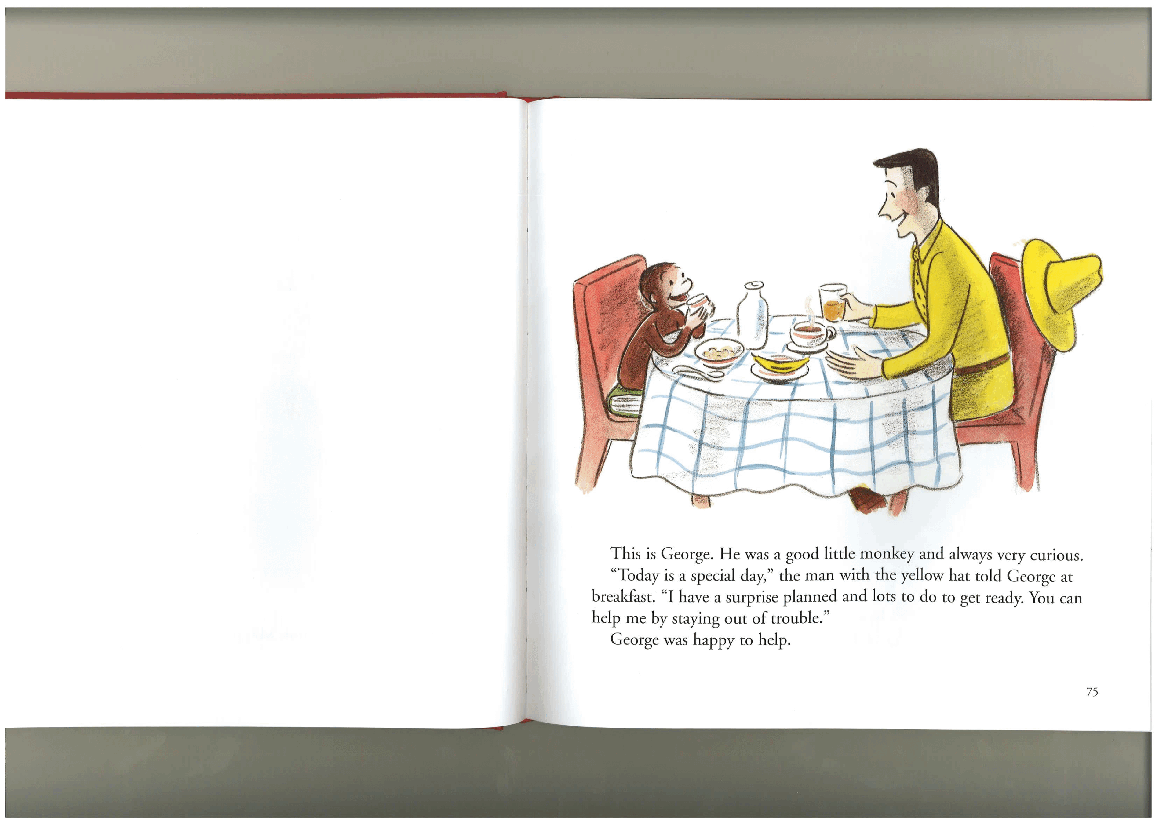 好奇的乔治英文绘本系列Curious George and the Birthday Surprise.pdf，第2页预览