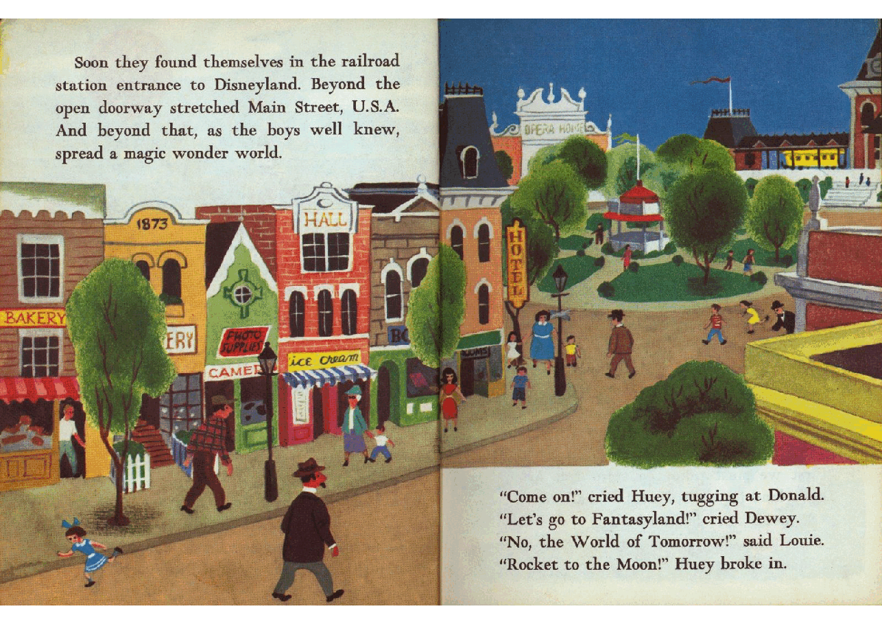 名家精选英语绘本A Little Golden Book D044 - Donald Duck in Disneyland (1955) (goldengems).pdf,第4页预览