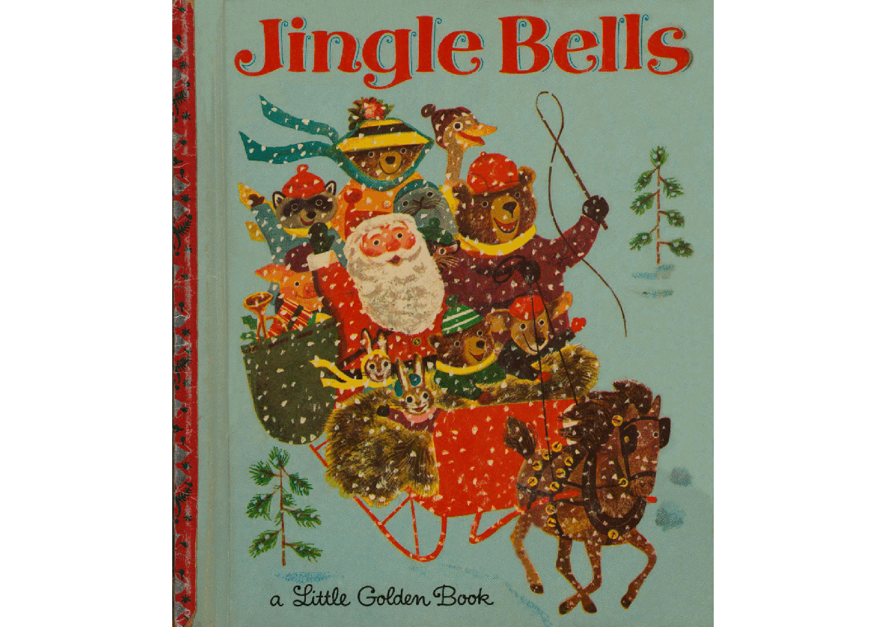 名家精选英语绘本Little Golden Book 0458-9 - Jingle Bells (1964) (2 covers) (goldengems).pdf,第2页预览