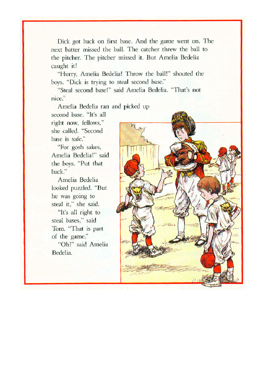 糊涂的女佣系列英文绘本Play Ball,Amelia Bedelia 1.pdf,第3页预览