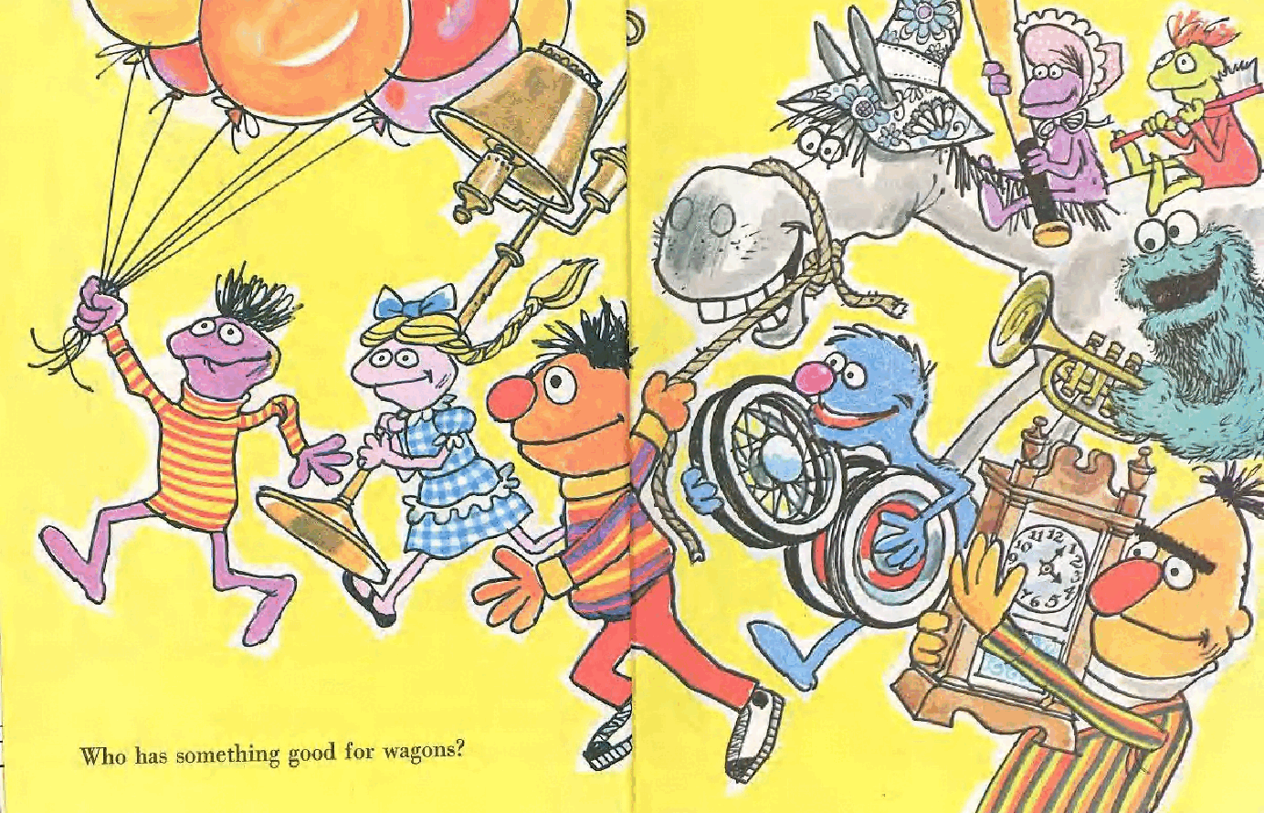 英语绘本A little Golden Books sesame street the together book.pdf,第4页预览