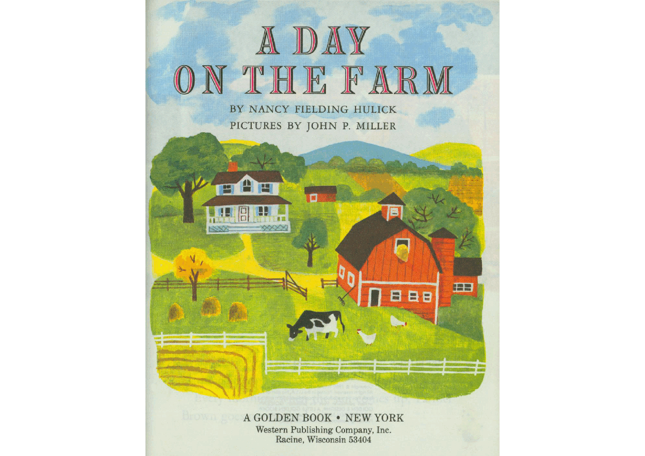 名家精选英语绘本A Little Golden Book NN - A Day on the Farm (1960) (goldengems).pdf,第2页预览