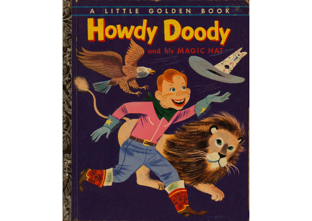 名家精选英语绘本Little Golden Book 0184 - Howdy Doody and his Magic Hat (1954) (goldengems).pdf,第1页预览