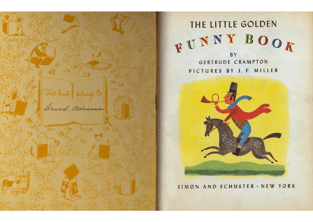 名家精选英语绘本Little Golden Book 0074 - The Little Golden Funny Book (1950) (Freckled Derelict).pdf,第2页预览