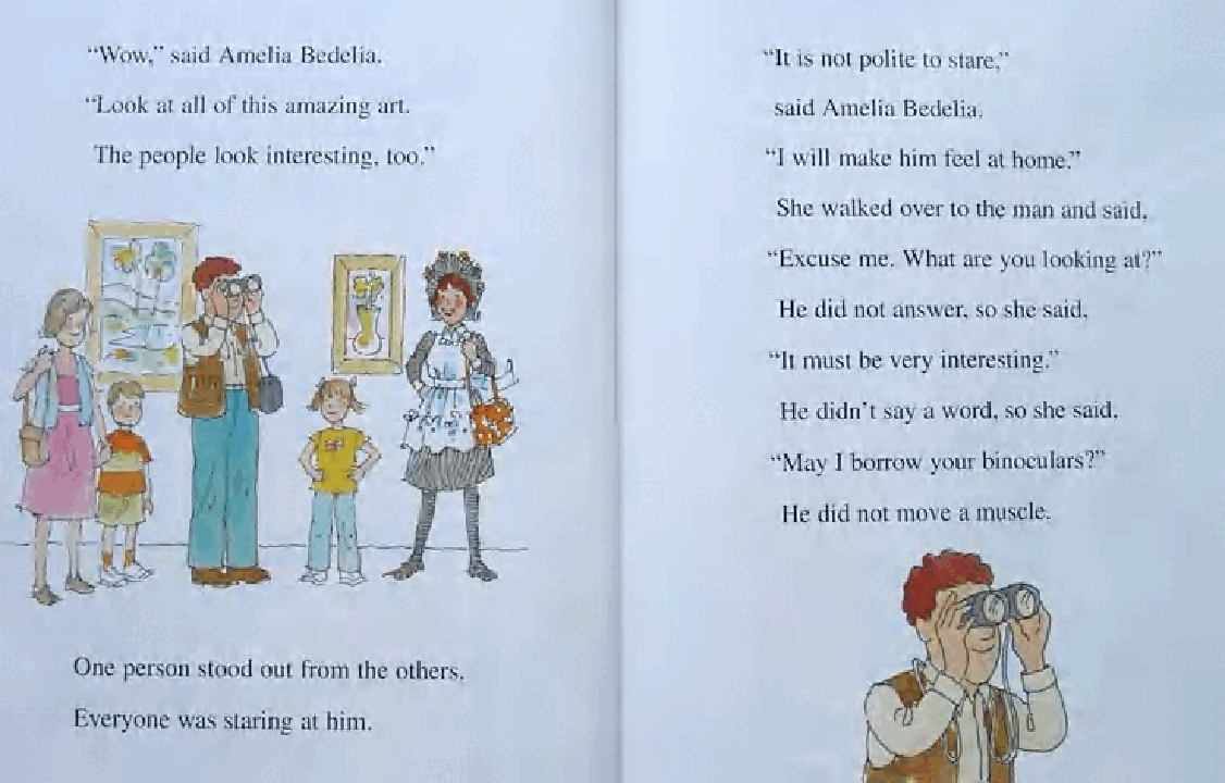 糊涂的女佣系列英文绘本Amelia Bedelia masterpiece.pdf,第2页预览