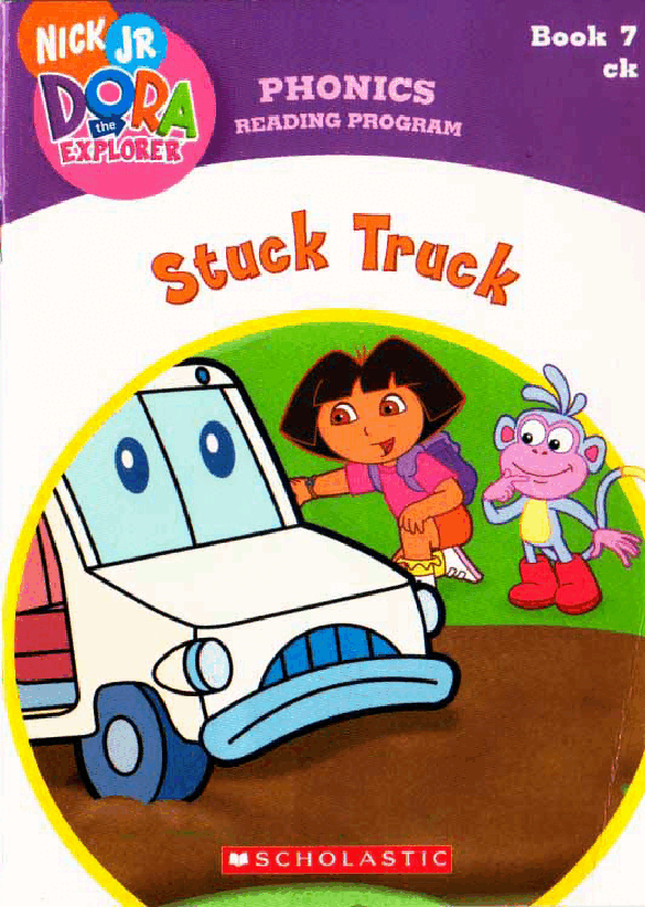 36本爱探险的朵拉英文绘本stuck truck.pdf,第1页预览