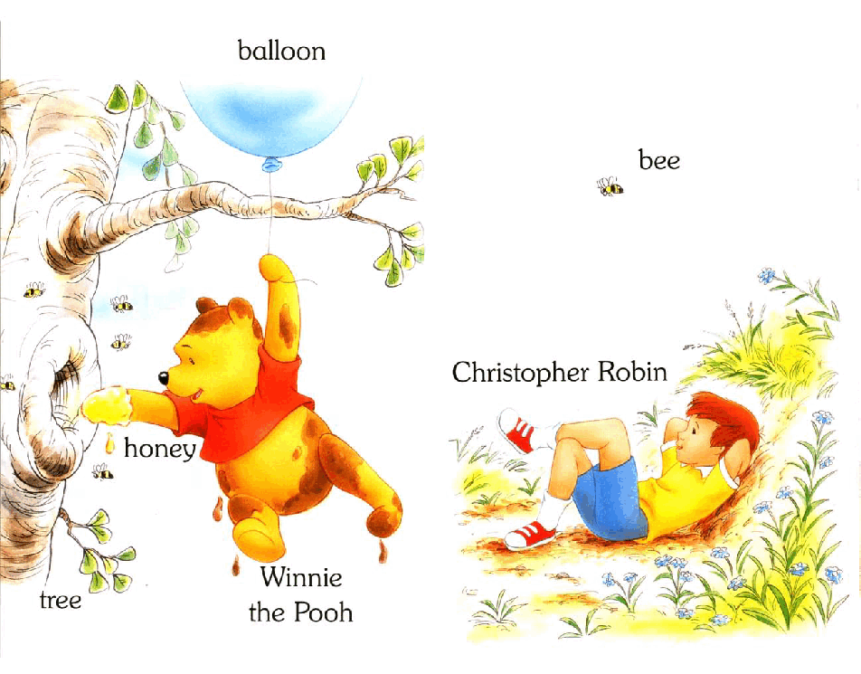 启蒙英语绘本Honey Tree.pdf,第4页预览