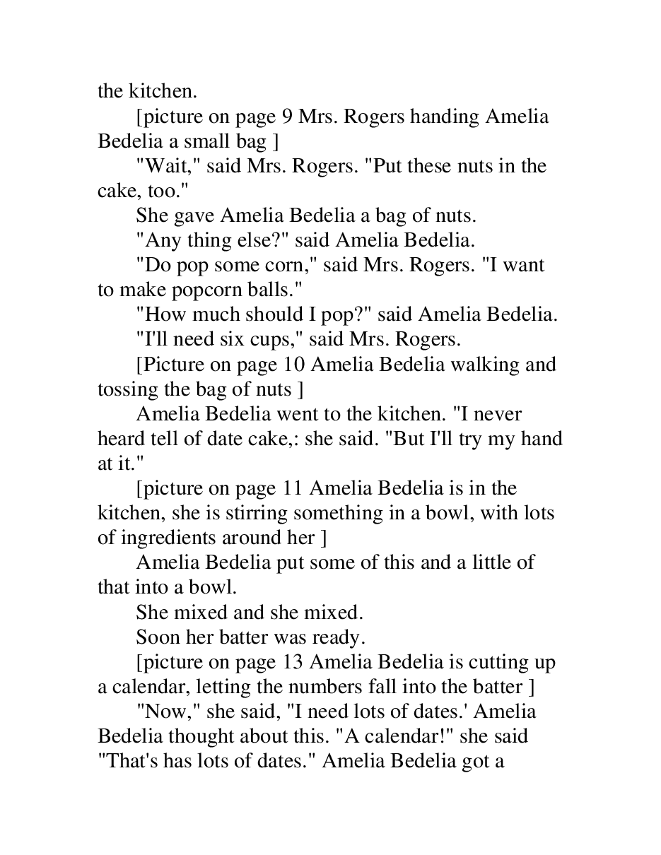 糊涂的女佣系列英文绘本Merry Christmas, Amelia Bedelia - Lynn Sweat.pdf,第3页预览
