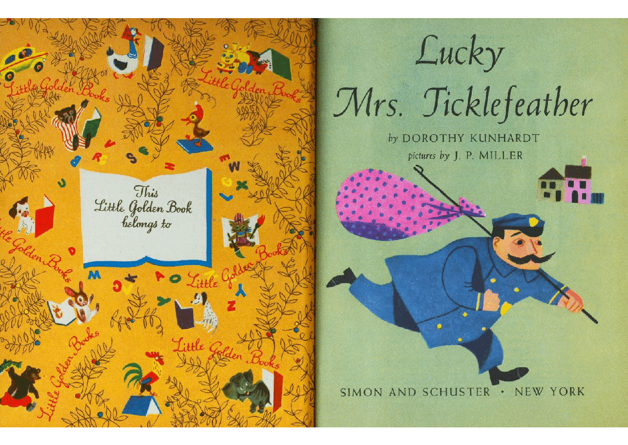 名家精选英语绘本Little Golden Book 0122 - Lucky Mrs. Ticklefeather (1951) (goldengems).pdf,第2页预览