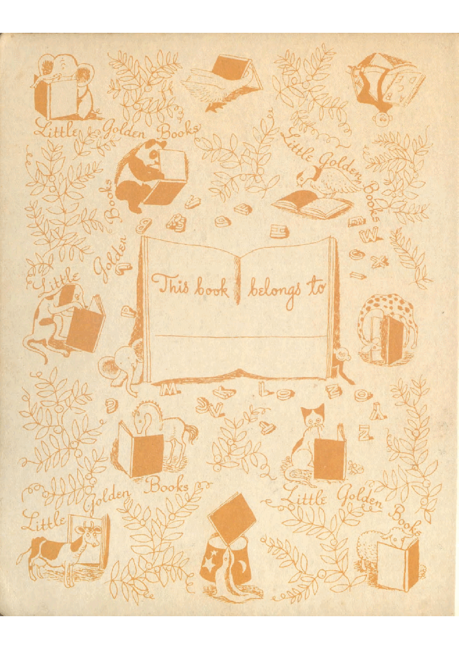 名家精选英语绘本A Day In The Jungle (Little Golden Book) (1943).pdf，第2页预览