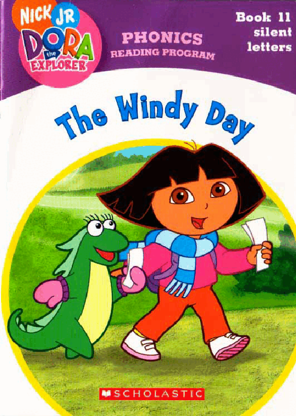 36本爱探险的朵拉英文绘本the windy day.pdf，第1页预览