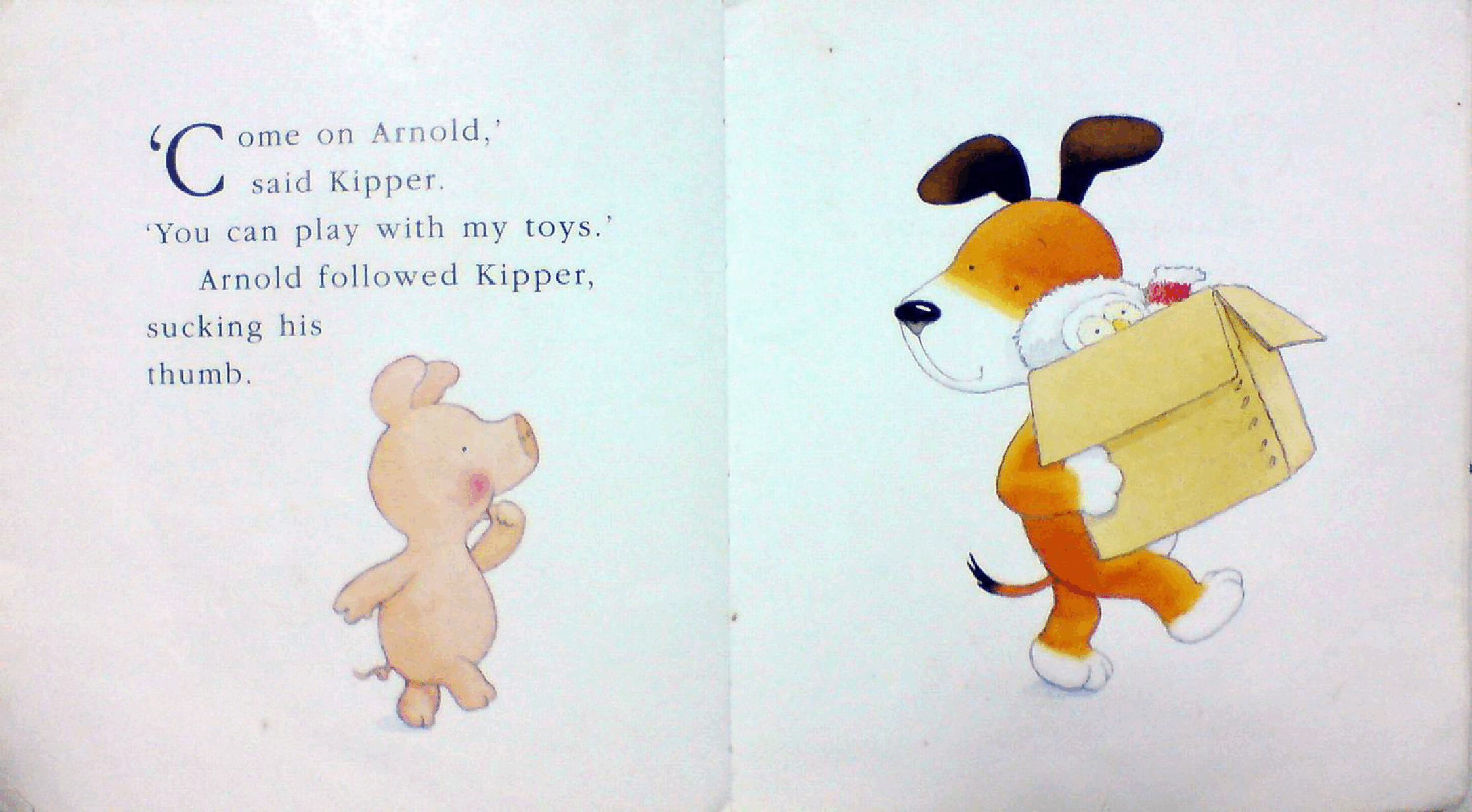 小狗卡皮系列绘本14册之Little_Kippers_Arnold.pdf,第4页预览