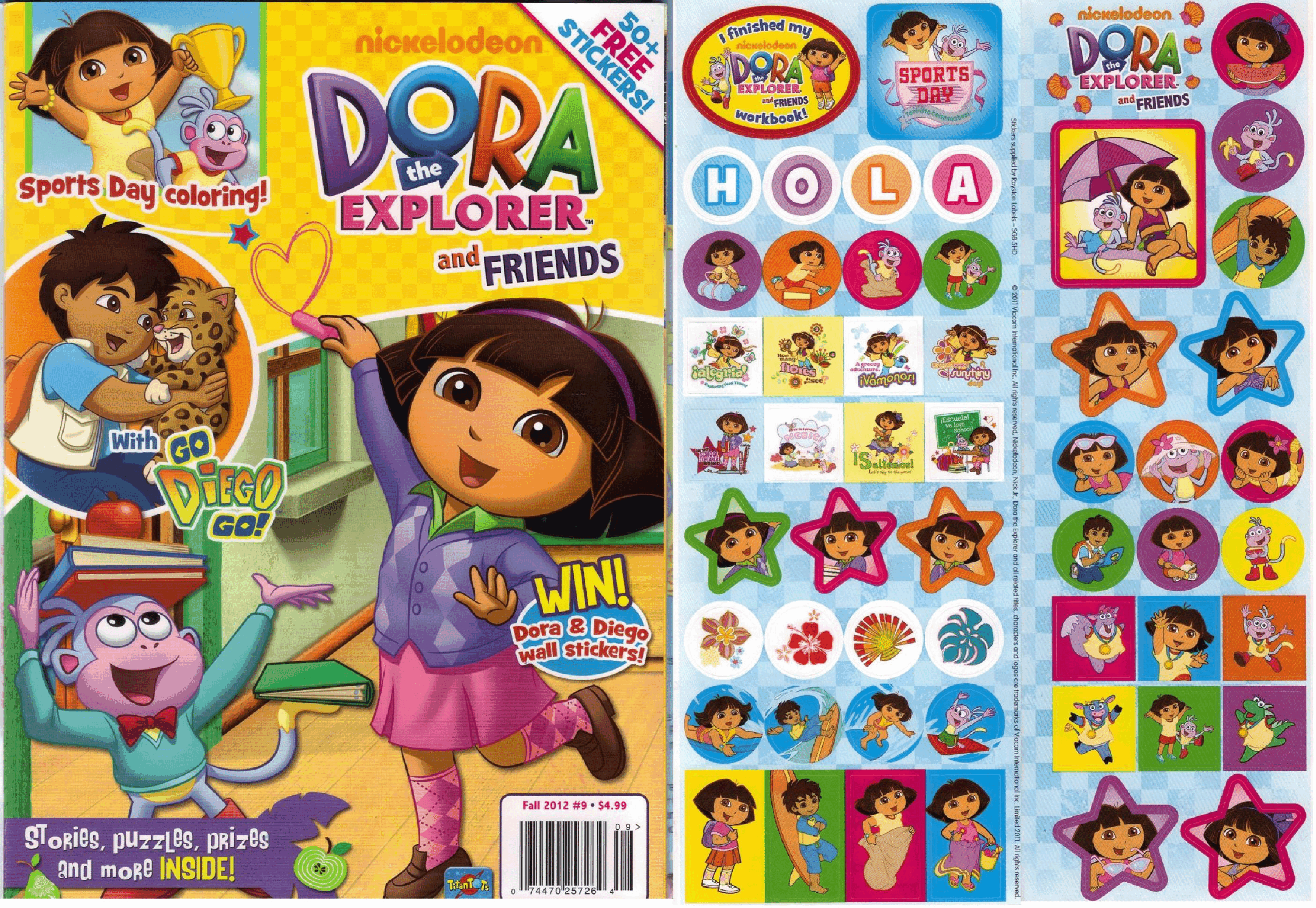 36本爱探险的朵拉英文绘本Dora Maga 2012.pdf,第1页预览