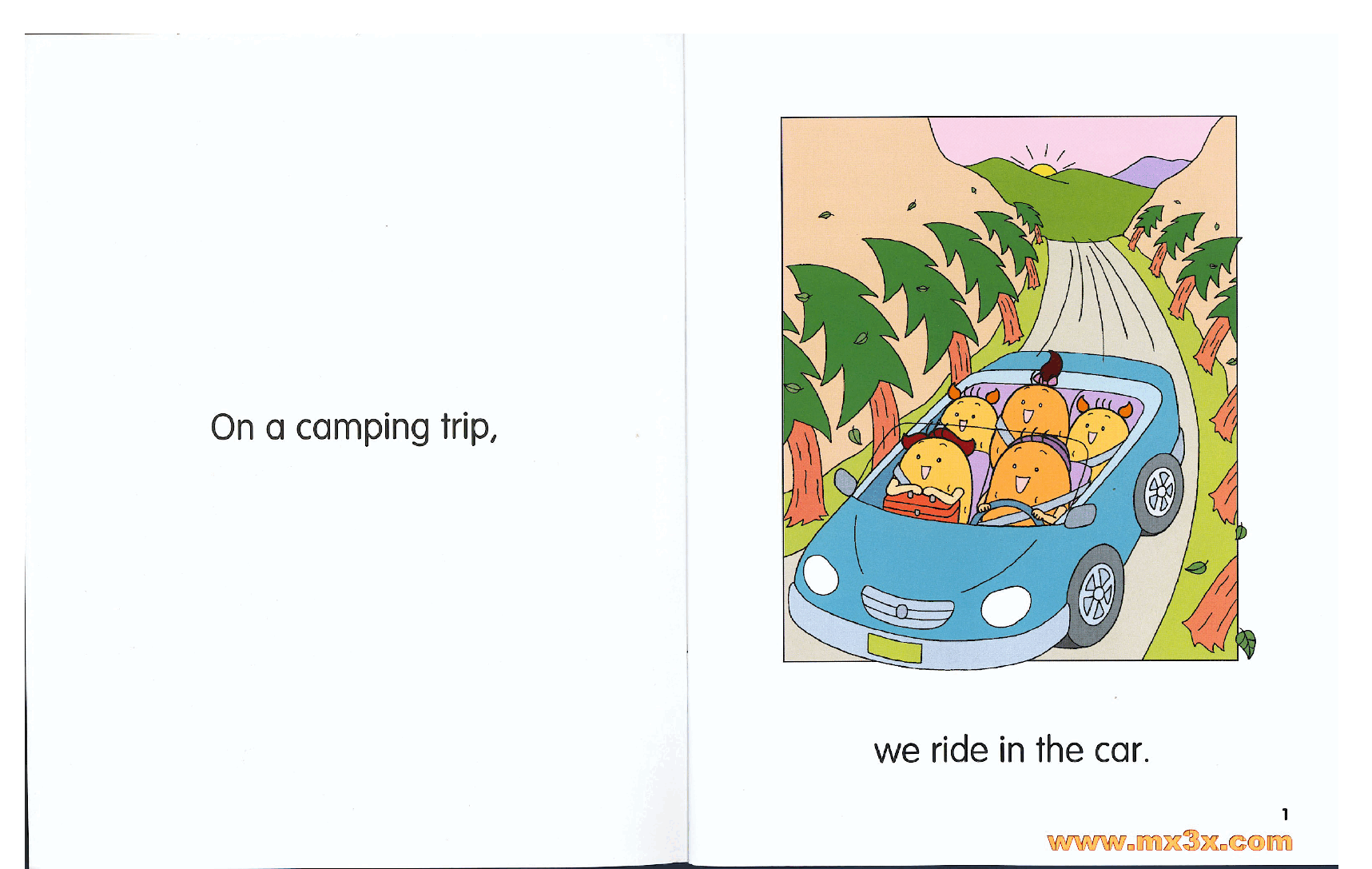 牛津马铃薯小子英文绘本Potato Pals 2B-On a Camping trip.pdf,第2页预览