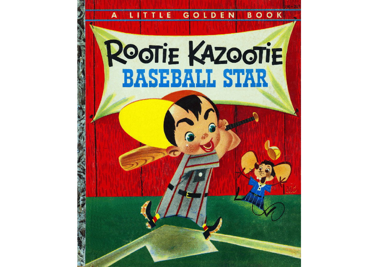 名家精选英语绘本Rootie Kazootie Baseball Star (1954) (Little Golden Book) (goldengems).pdf,第1页预览