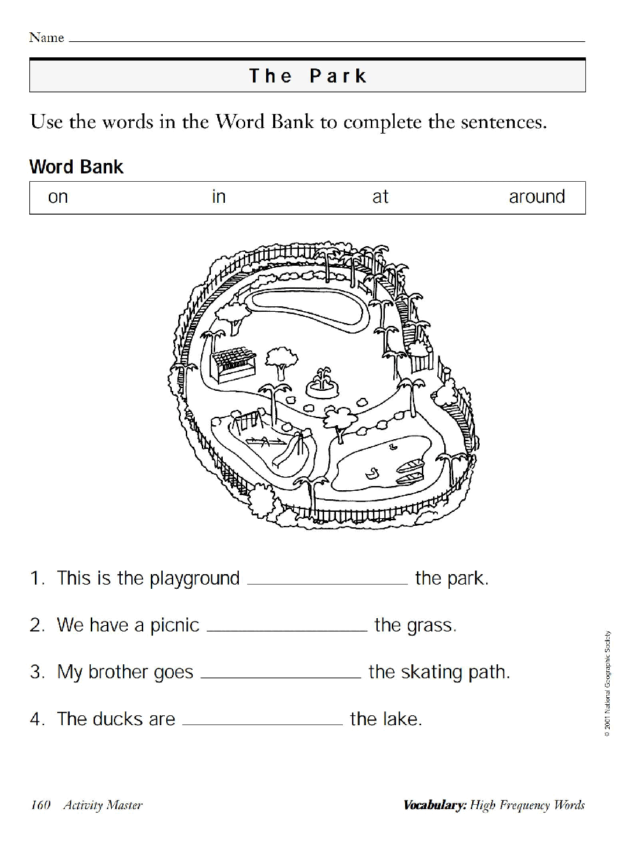 国家地理少儿百科提高级Early17 The Park 教学指导.pdf,第3页预览