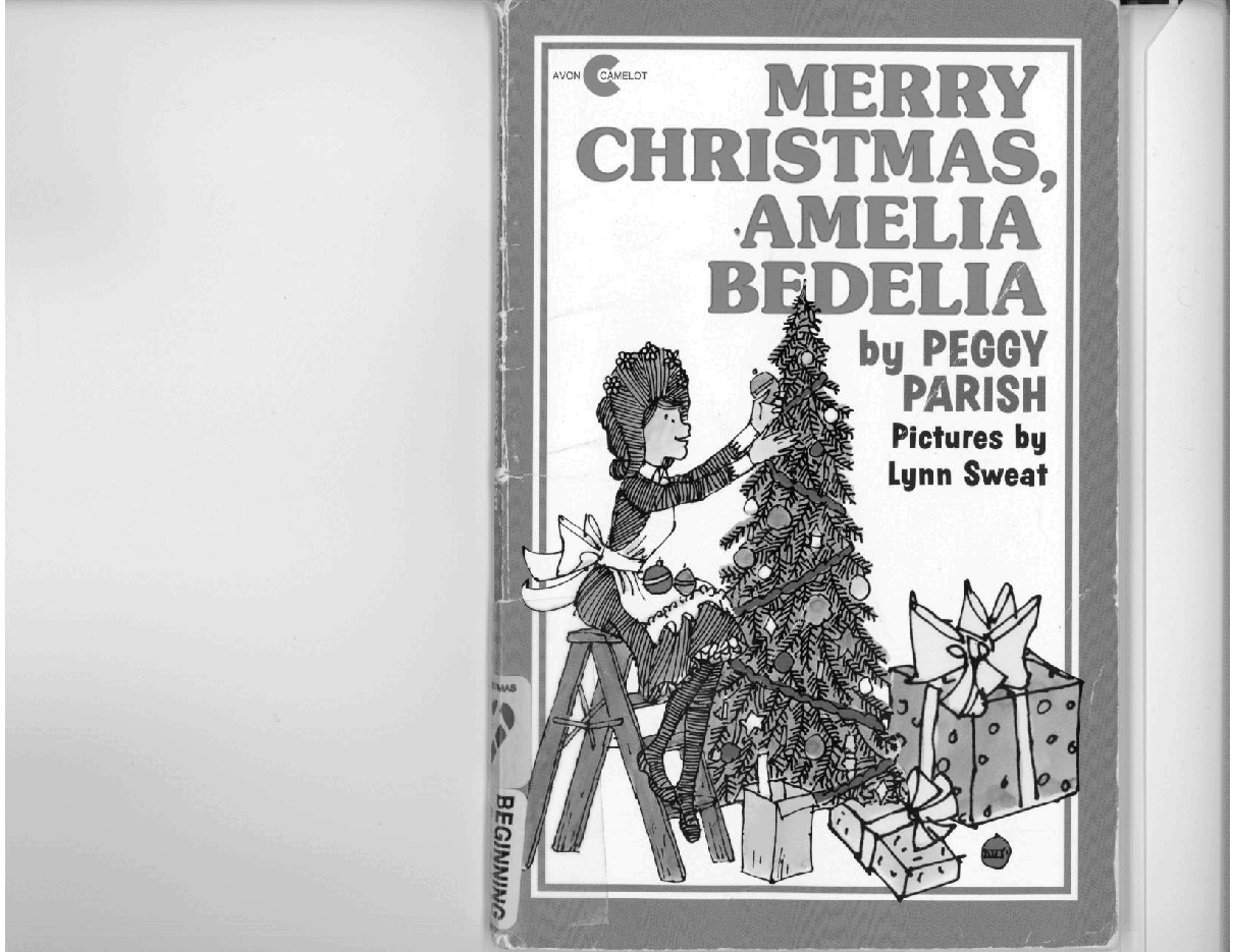 糊涂的女佣系列英文绘本Merry Christmas,Amelia Bedelia .pdf，第1页预览