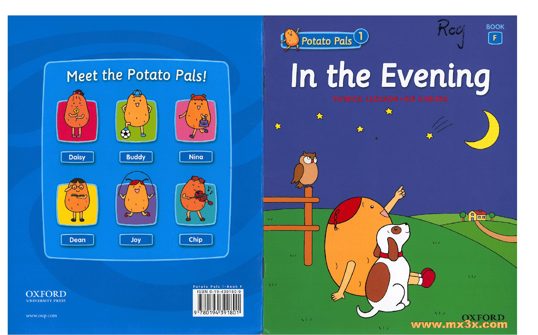 牛津马铃薯小子英文绘本Potato Pals 1F-in the evening.pdf,第1页预览