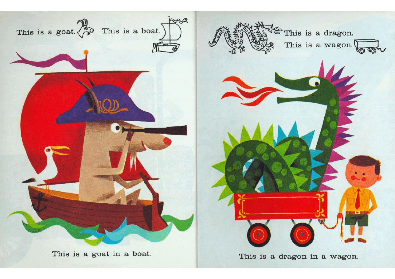 名家精选英语绘本Little Golden Book 0565 - A Dragon In a Wagon and other strange sights (1966) (goldengems).pdf,第4页预览