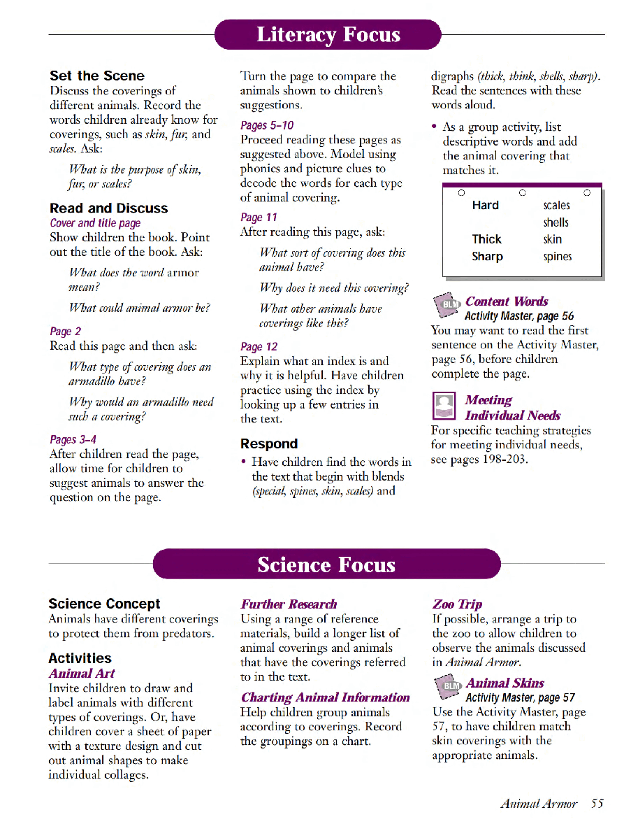 国家地理少儿百科提高级Early23 Animal Armor 教学指导.pdf,第2页预览