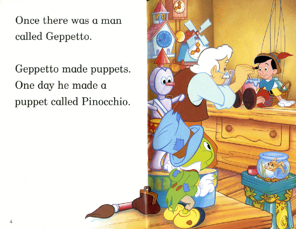 启蒙英语绘本Pinocchio.pdf,第3页预览