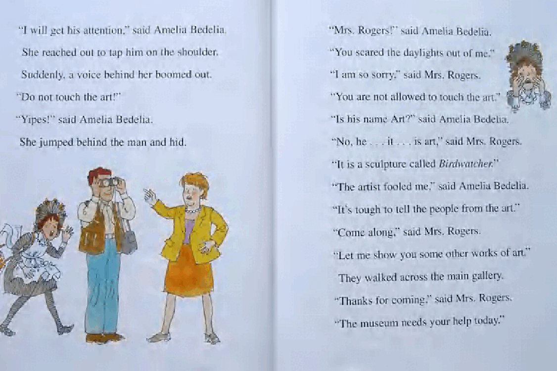 糊涂的女佣系列英文绘本Amelia Bedelia masterpiece.pdf,第3页预览