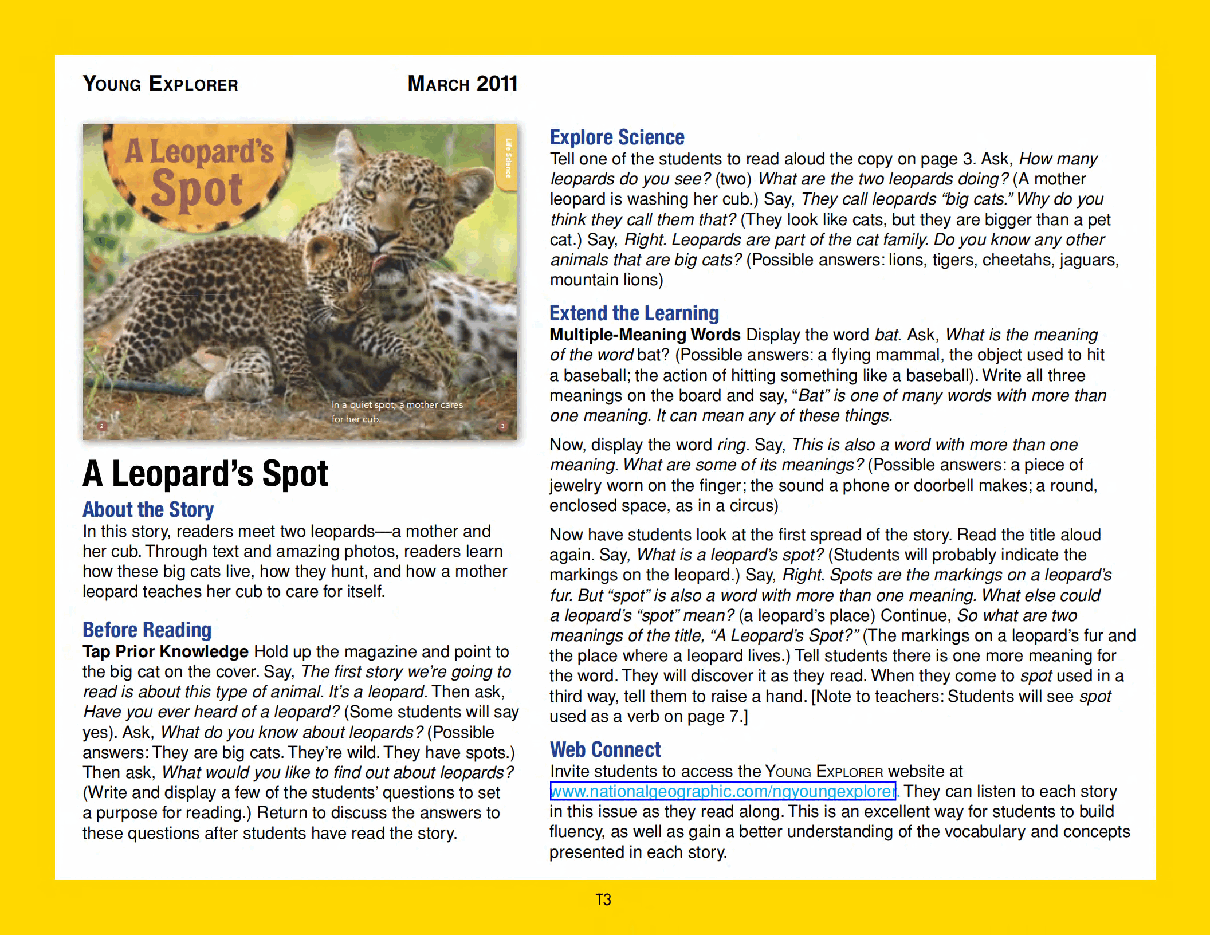 美国国家地理幼儿版teacher-guide-march_11.pdf,第3页预览