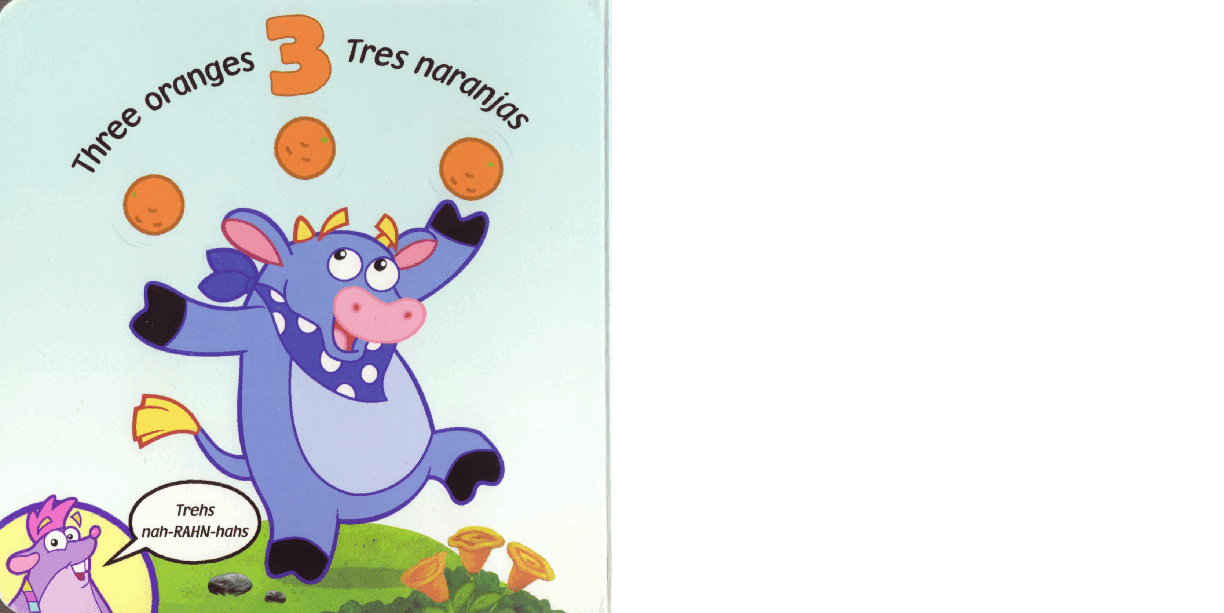 36本爱探险的朵拉英文绘本Count with Dora! (2002.Simon Spotlight-Nick Jr.) (Brainiac).pdf,第4页预览