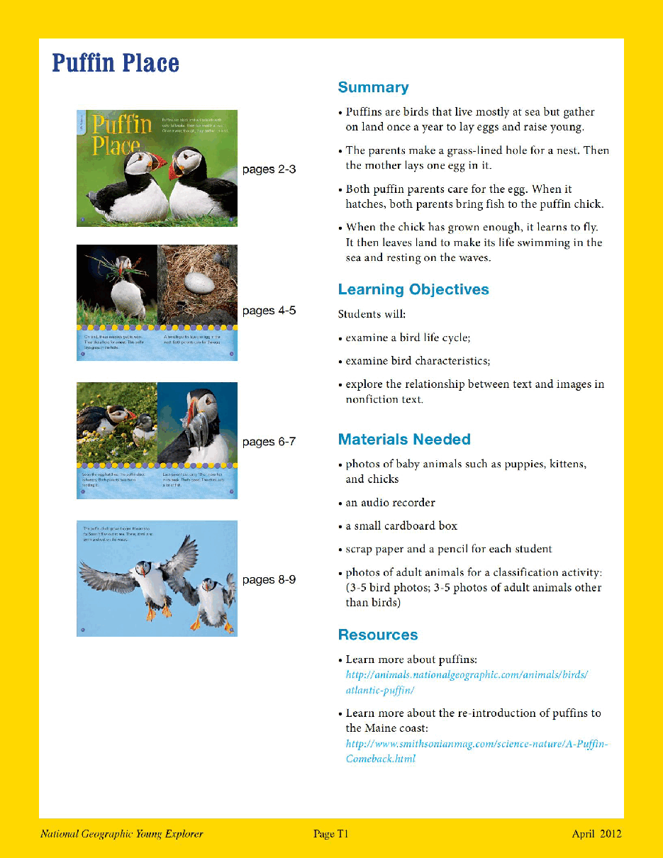 美国国家地理幼儿版teacher-guide-april_12.pdf,第3页预览
