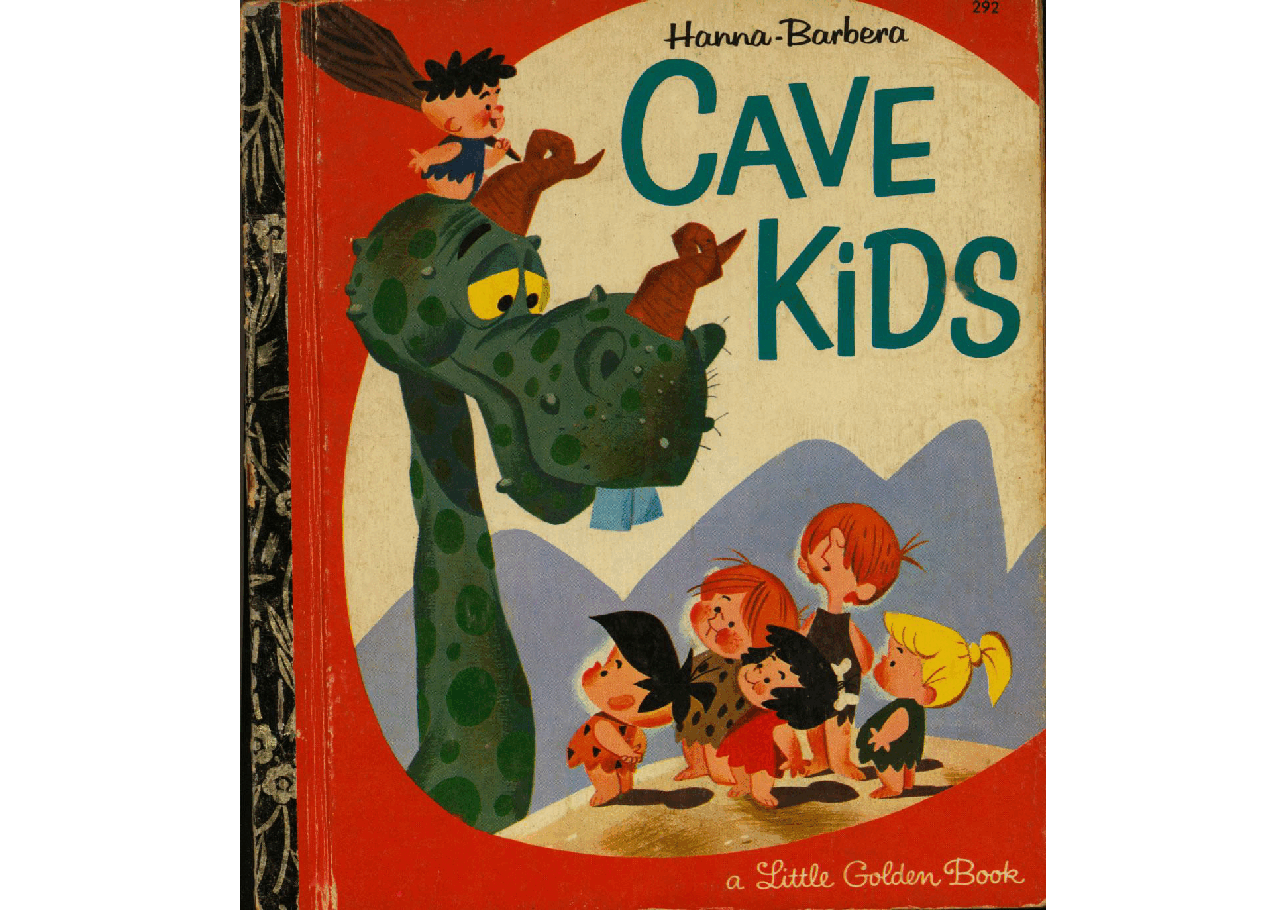 名家精选英语绘本Little Golden Book 0292 - Hanna-Barbera Cave Kids (1974) (Freckled Derelict).pdf,第1页预览