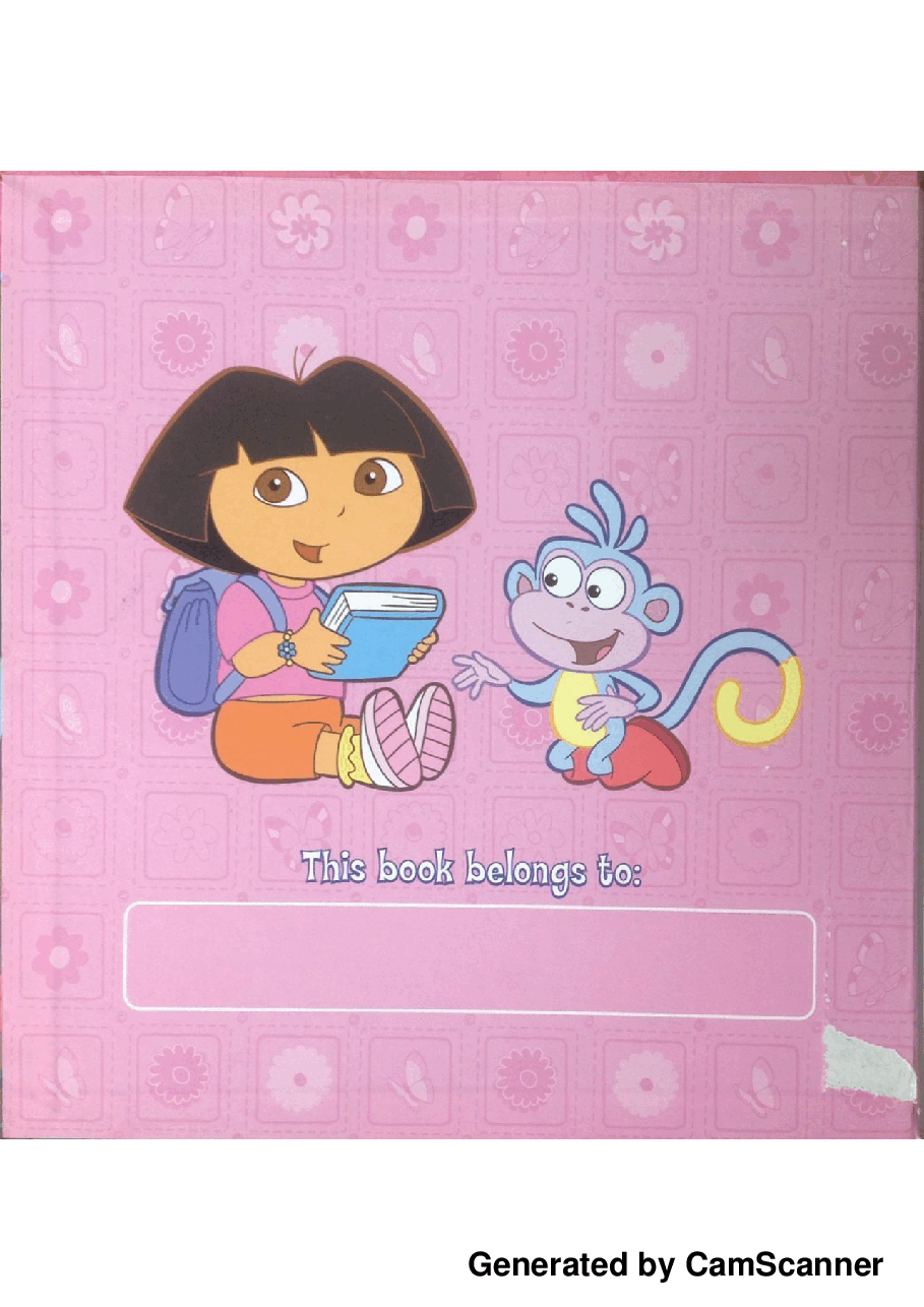 36本爱探险的朵拉英文绘本Dora's Backpack20130913122525649.pdf，第2页预览