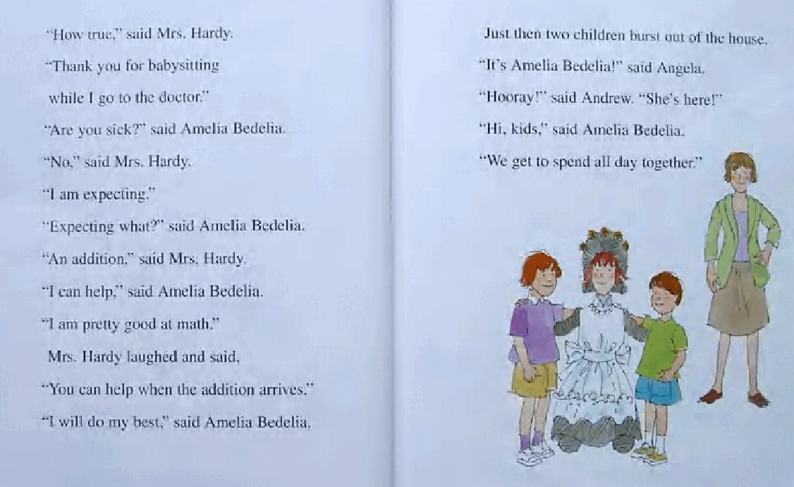 糊涂的女佣系列英文绘本Amelia Bedelia under construction.pdf,第3页预览