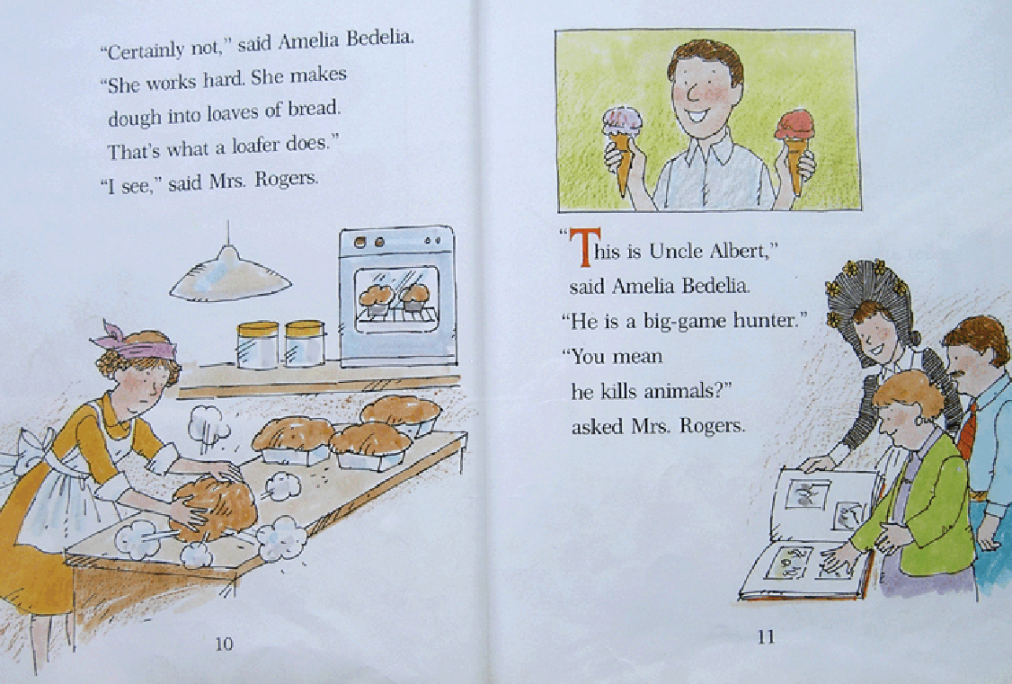糊涂的女佣系列英文绘本Amelia Bedelia Album.pdf,第4页预览